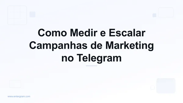 Imagem do card para CRM de Telegram para Times de Marketing e Growth: Meça, Otimize e Escale Campanhas no Telegram