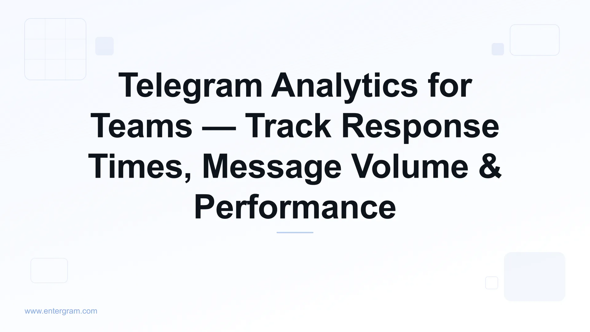Telegram analytics dashboard for teams
