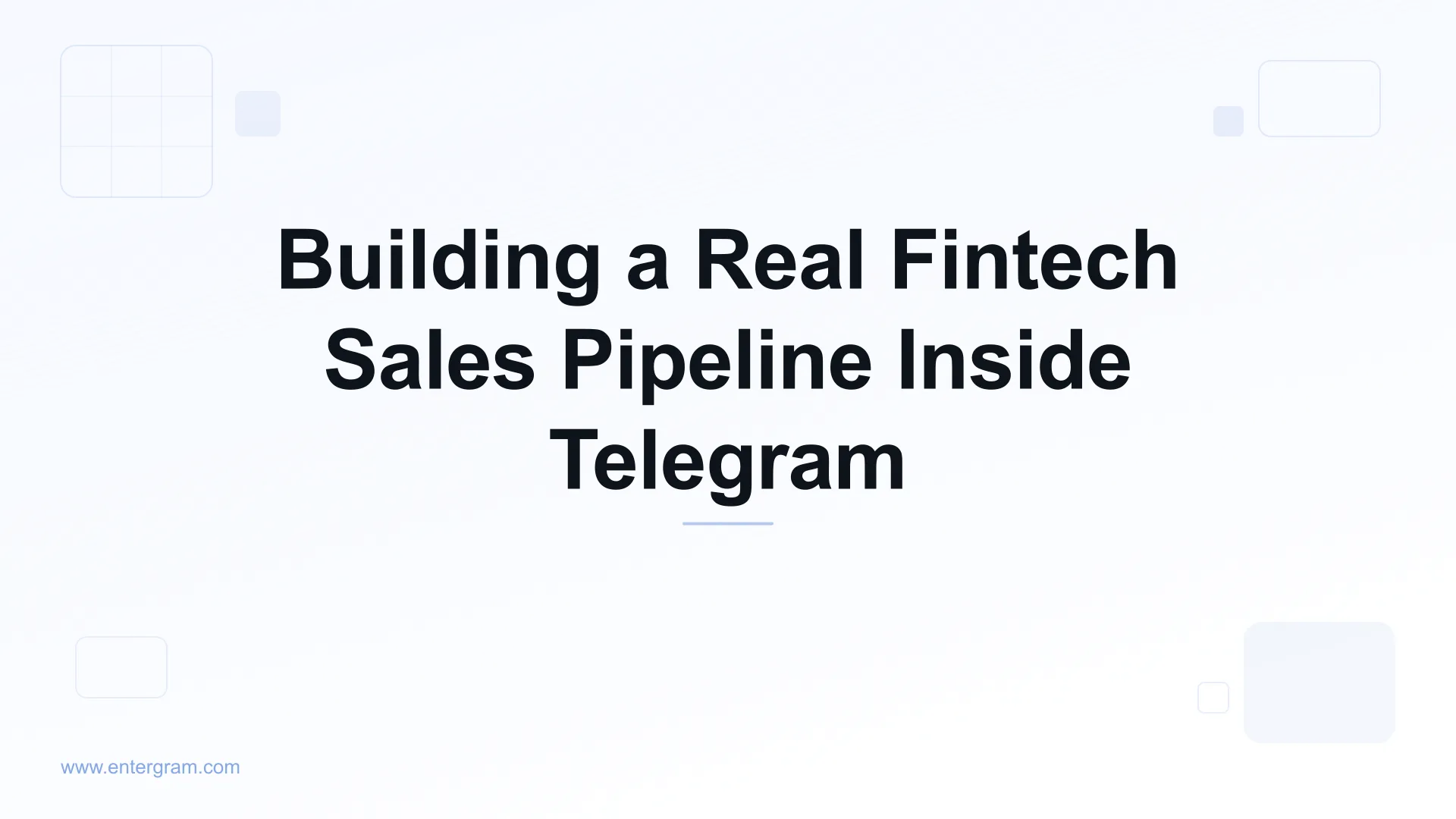 Card image for Telegram CRM for Fintech Sales Teams: Build a Real Pipeline Without Leaving Telegram