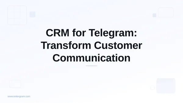 Complete guide to Telegram outreach for business teams