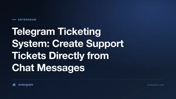 ប្រព័ន្ធសំបុត្រ Telegram កំពុងបង្កើតសំបុត្រគាំទ្រពីសារជជែក