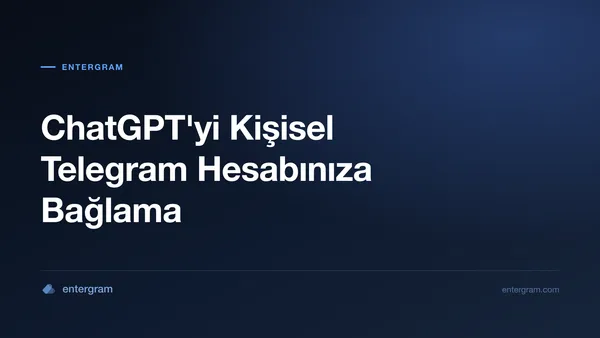ChatGPT'yi MCP aracılığıyla kişisel Telegram hesabına bağlama
