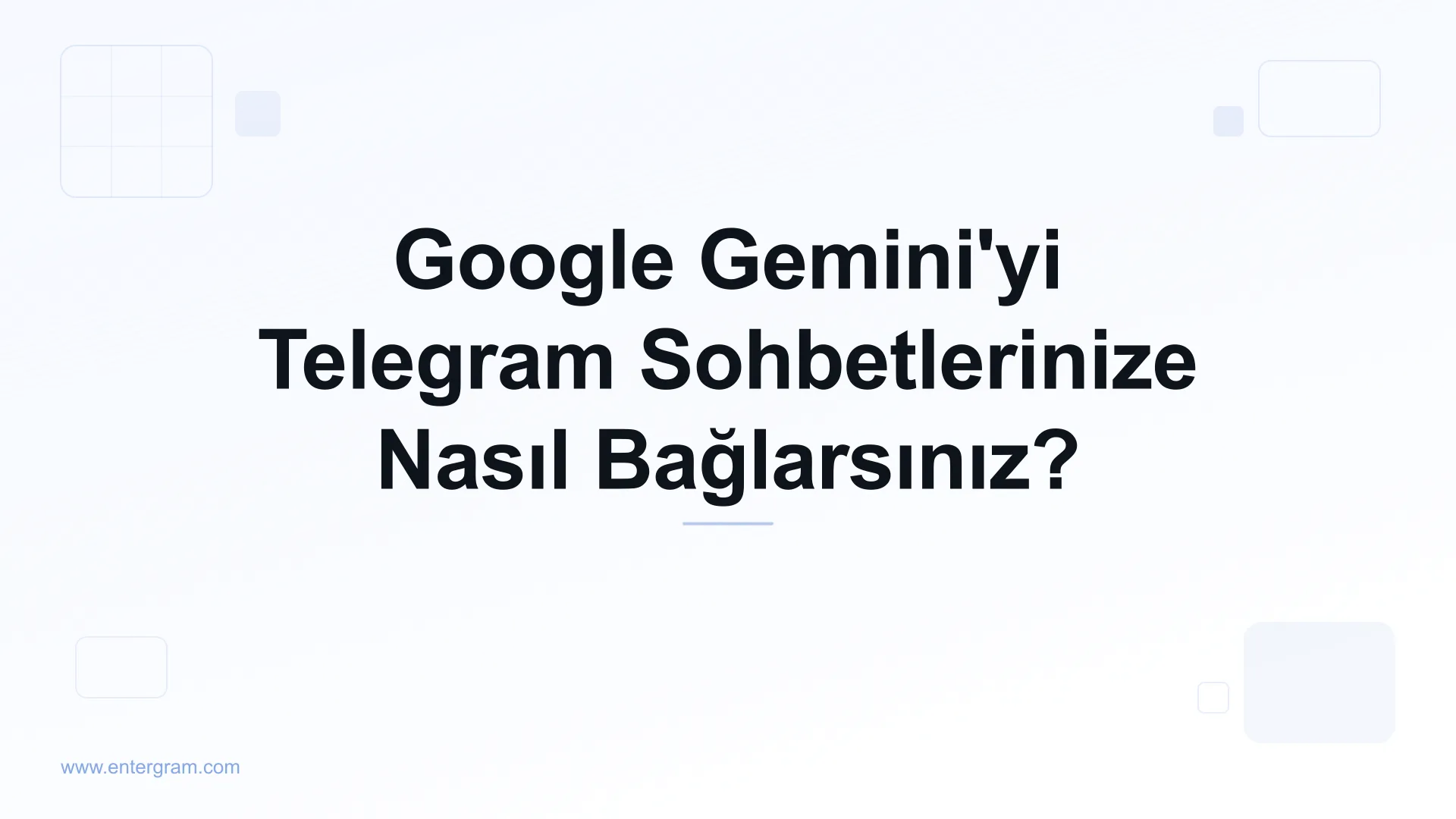 MCP aracılığıyla kişisel Telegram'a bağlı Google Gemini