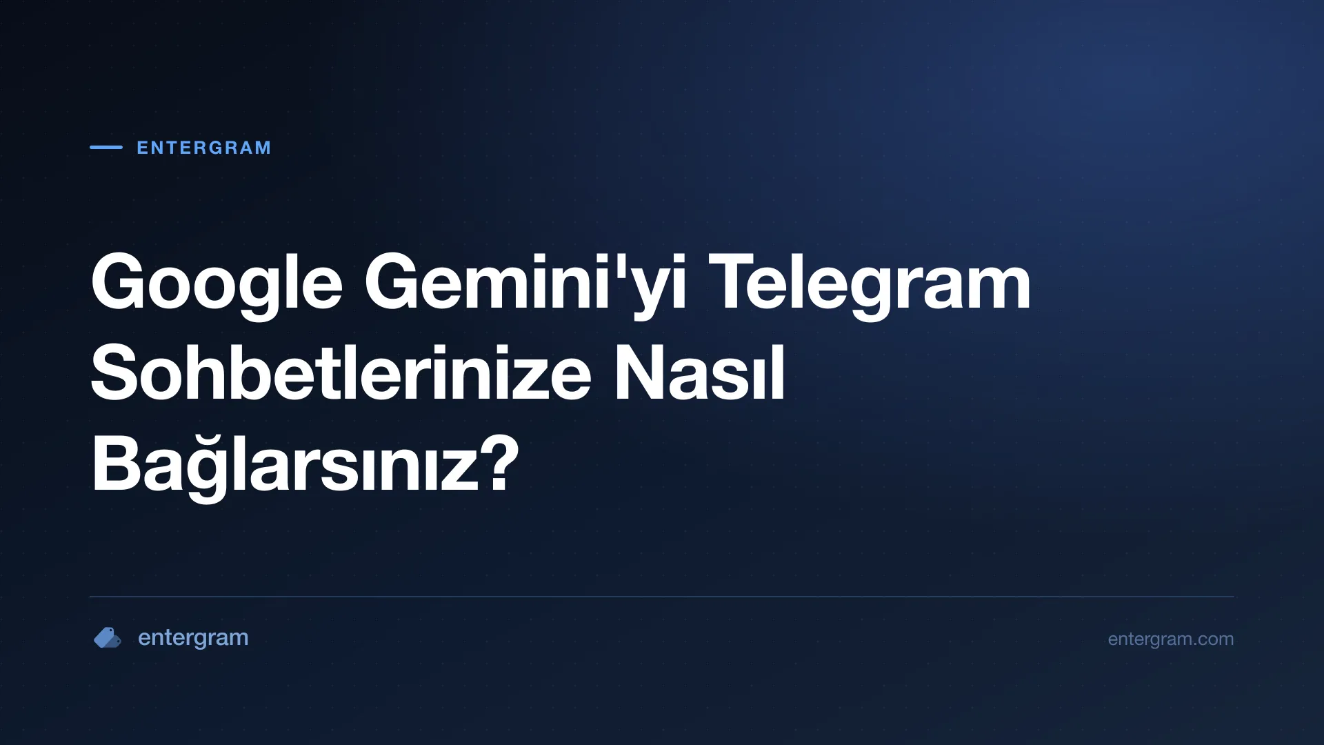 MCP aracılığıyla kişisel Telegram'a bağlı Google Gemini