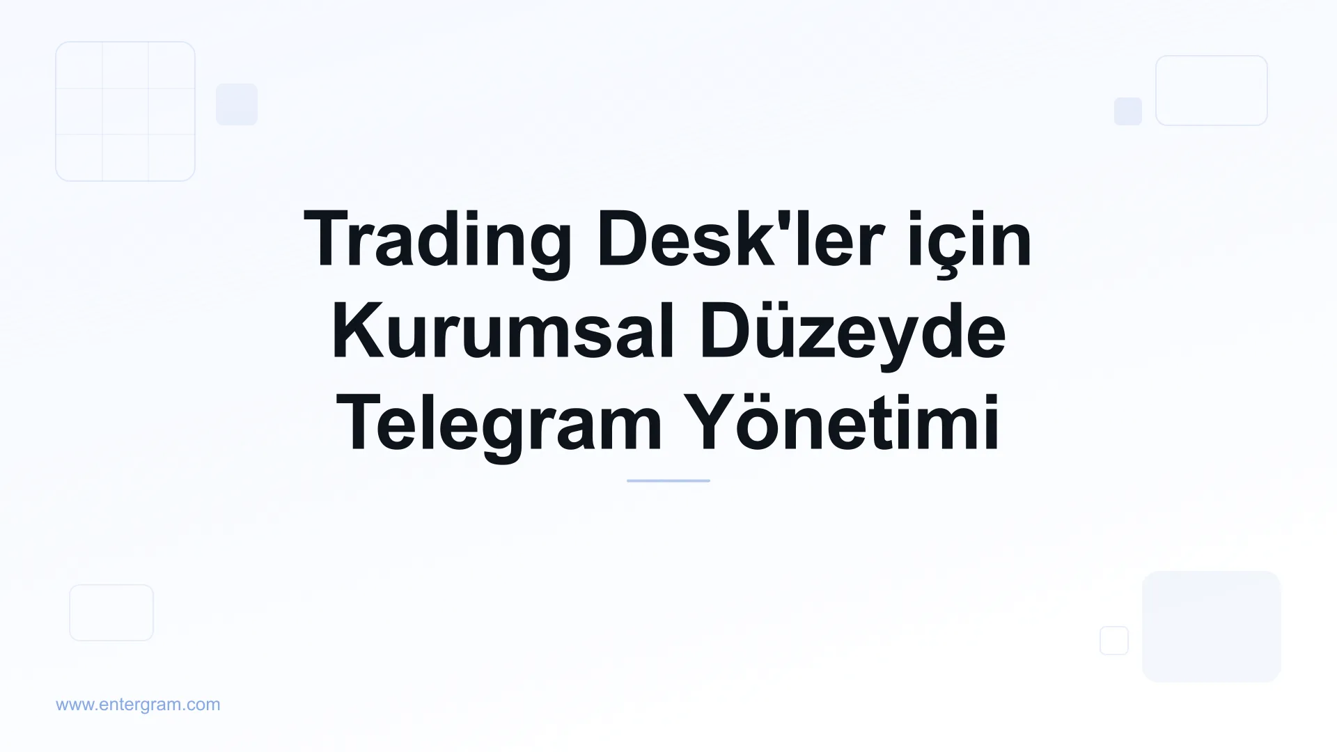 Card image for Market Maker'lar ve Trading Desk'ler için Telegram CRM: Kurumsal Düzeyde İletişim Yönetimi