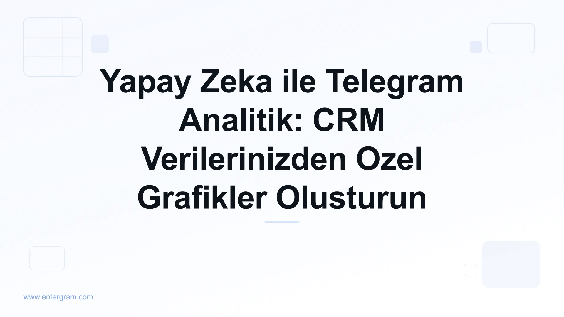 Telegram CRM verilerinden ozel grafikler olusturan AI destekli analitik panosu