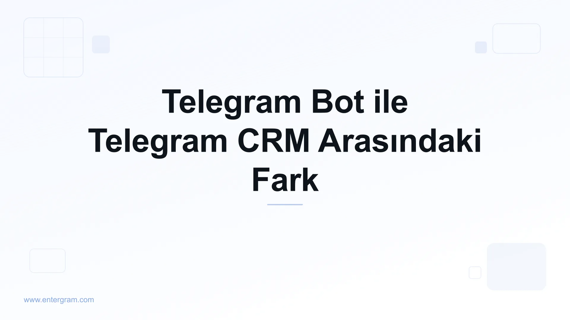 Card image for Telegram Bot ile Telegram CRM Arasındaki Fark