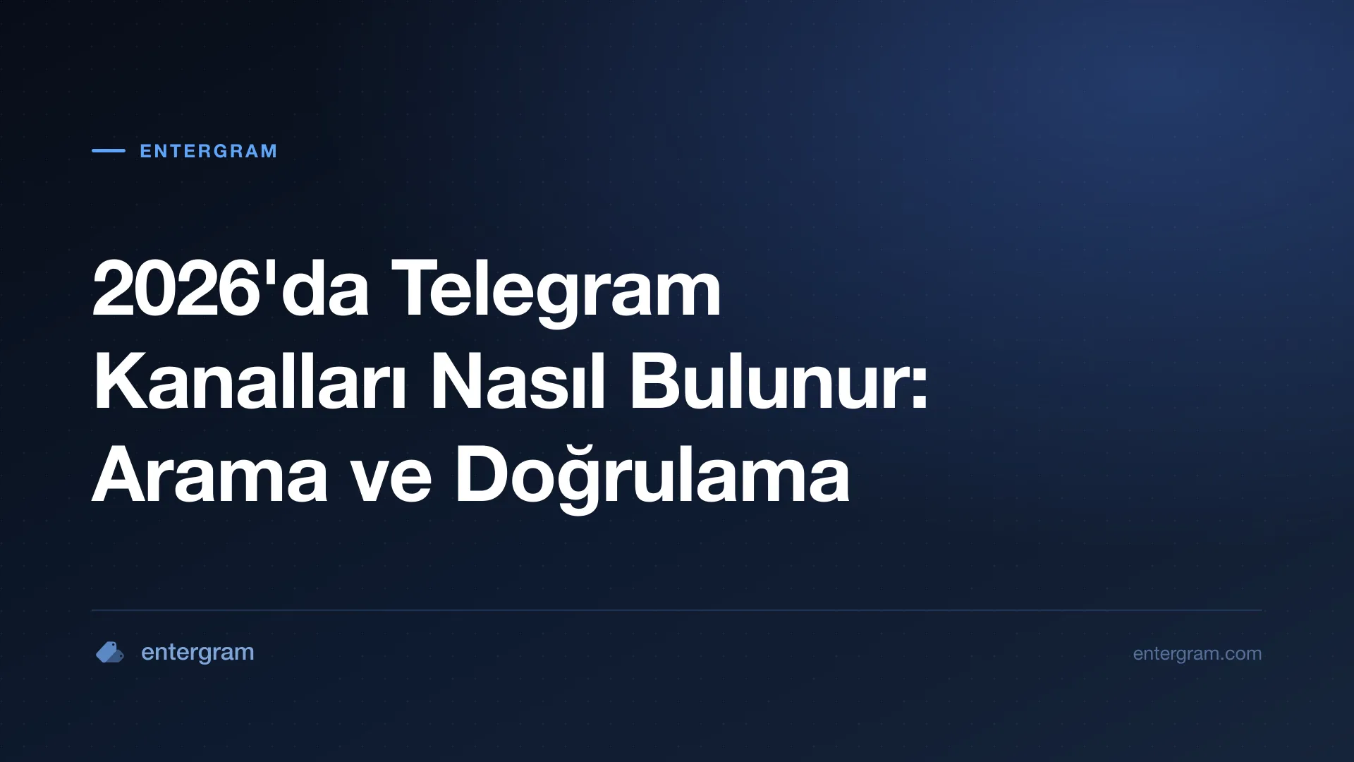 Açık Telegram kanallarını bulma ve doğrulama rehberi