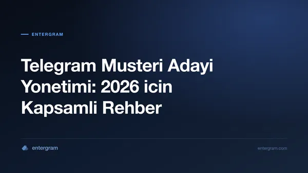 Card image for Telegram Musteri Adayi Yonetimi Kapsamli Rehber
