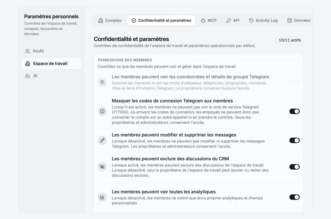 Sûreté, sécurité et confidentialité du compte dès la conception
