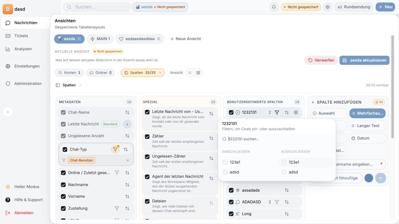 Make Der Posteingang verhält sich wie ein CRM
