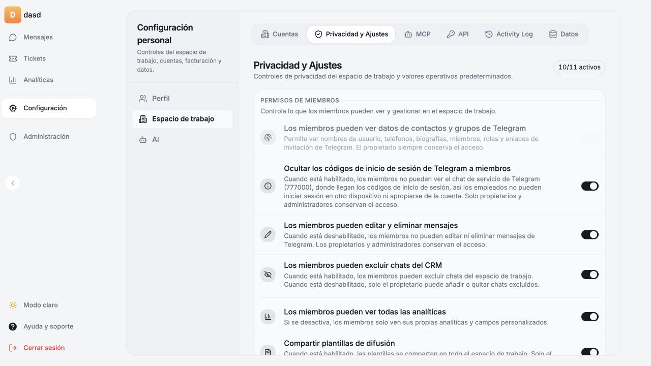 Seguridad de la cuenta, protección y privacidad desde el diseño